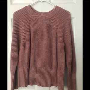Universal Thread Cable Knit Sweater, size M